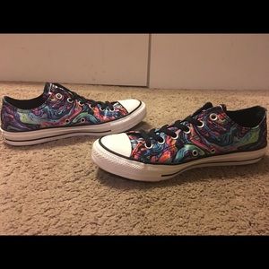 Oil slick converse
